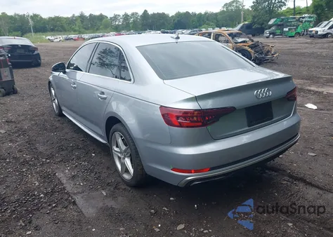 2019 Audi A4 45 Premium из США, поврежденный, VIN WAUDNAF46KN011574